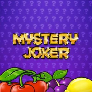 Mystery Joker logo achtergrond