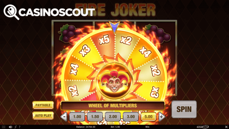 Fire Joker Gratis Spins