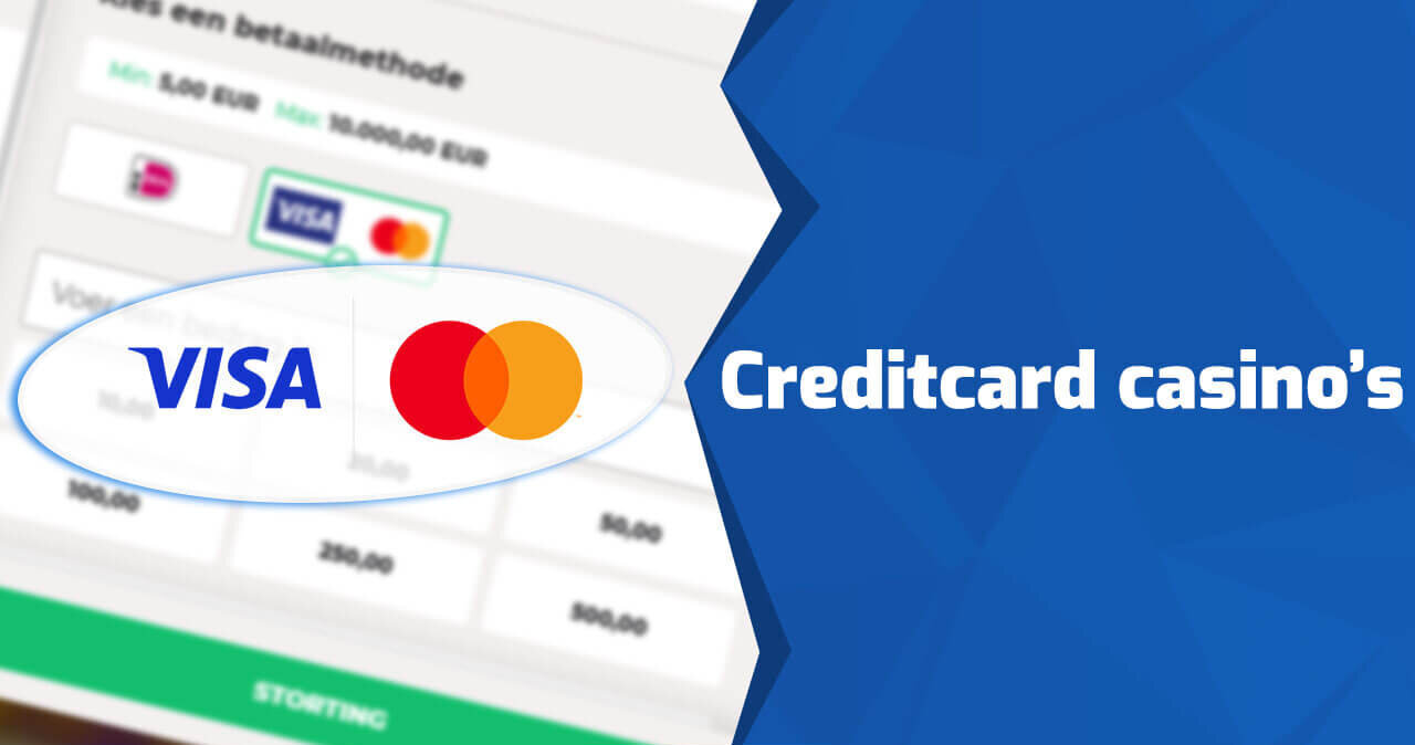 Creditcard casino's