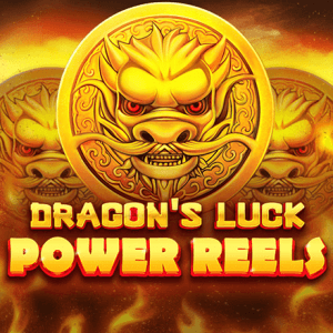 Dragon’s Luck Power Reels logo achtergrond