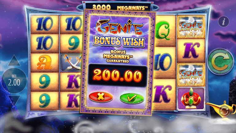 Genie Jackpot Megaways Gratis Spins