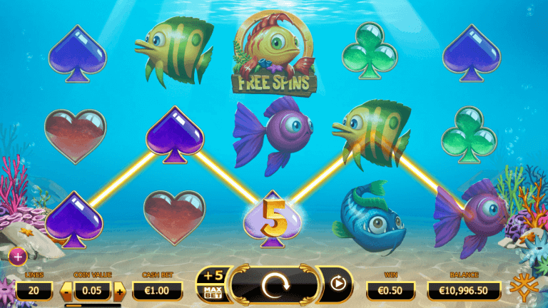 Golden Fish Tank Gratis Spins