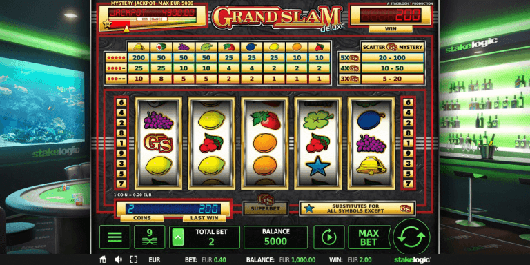 Grand Slam Deluxe Gratis Spins