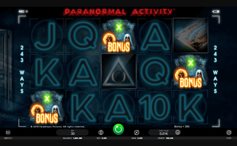Paranormal Activity Bonus