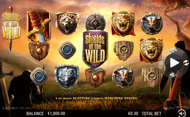 Shields Of The Wild Gratis Spins