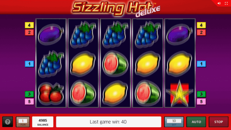 Sizzling Hot Deluxe Bonus