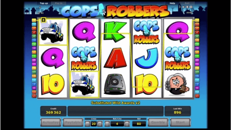 Cops n Robbers Gratis Spins