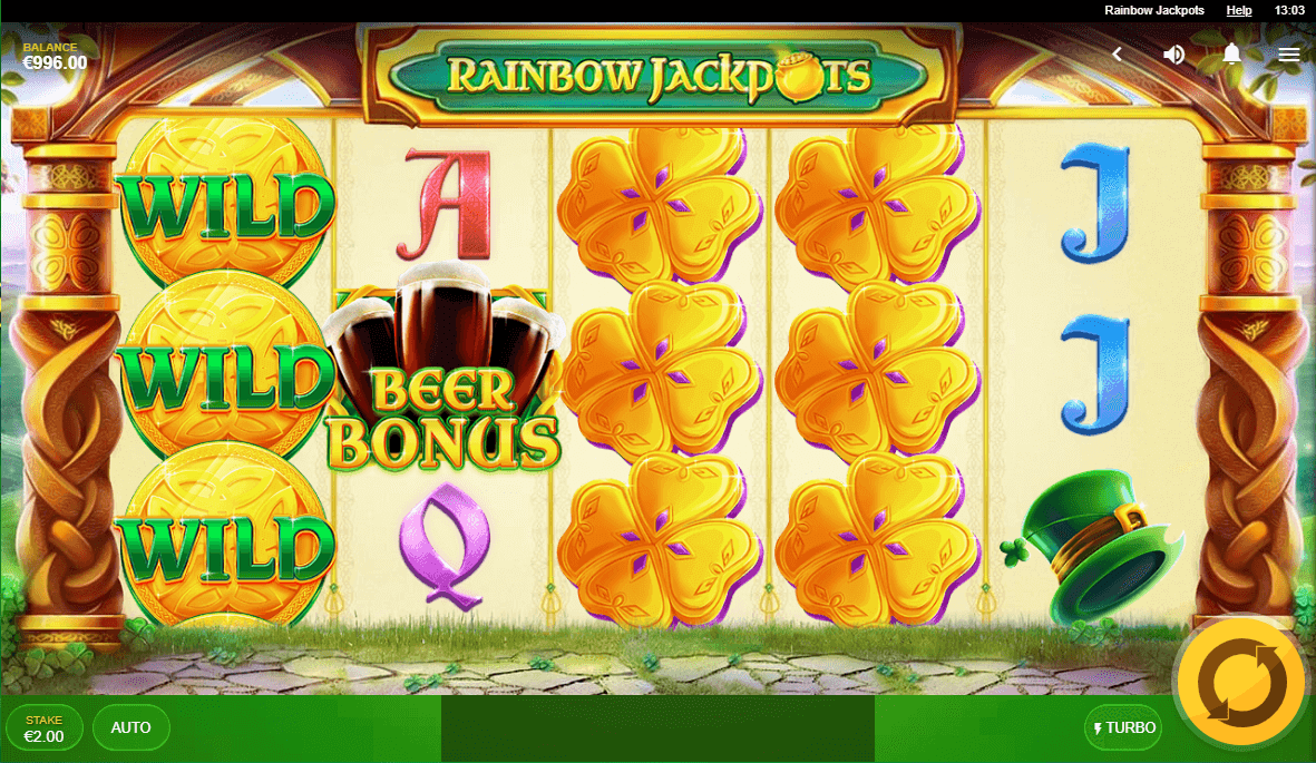 Rainbow Jackpots Review