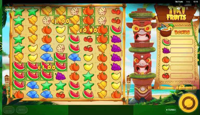 Tiki Fruits Gratis Spins