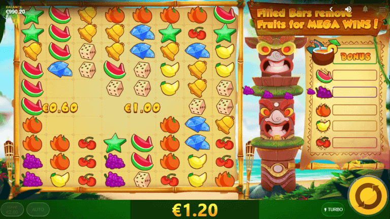 Tiki Fruits Bonus