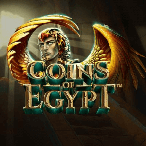 Coins Of Egypt logo achtergrond