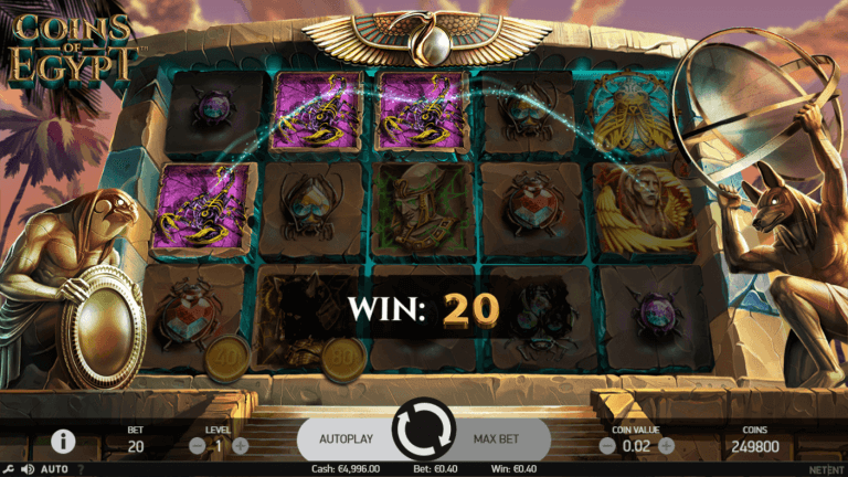 Coins Of Egypt Gratis Spins