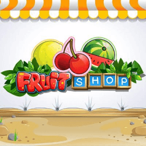 Fruit Shop logo achtergrond