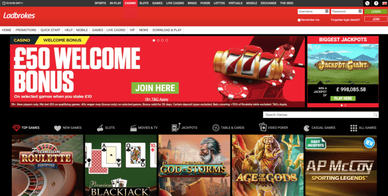 Ladbrokes Screenshot 1