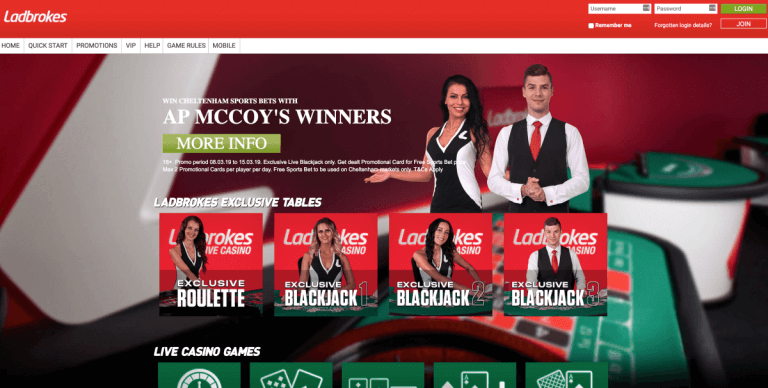 Ladbrokes Screenshot 3