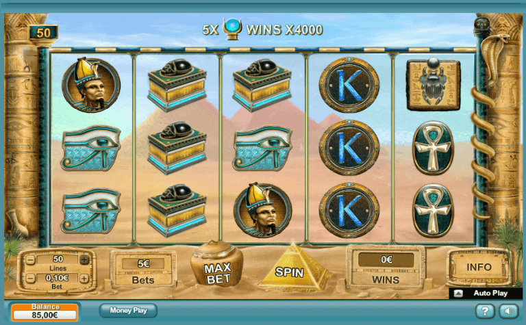 Mighty Sphinx Gratis Spins