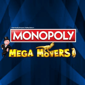 Monopoly Mega Movers logo achtergrond