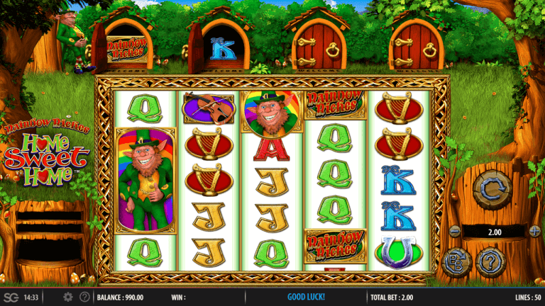 Rainbow Riches Home Sweet Home Bonus