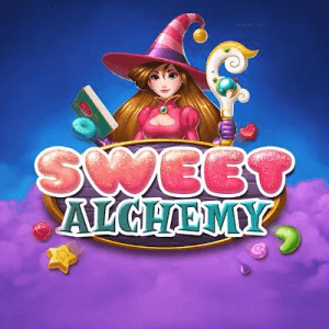 Sweet Alchemy logo achtergrond