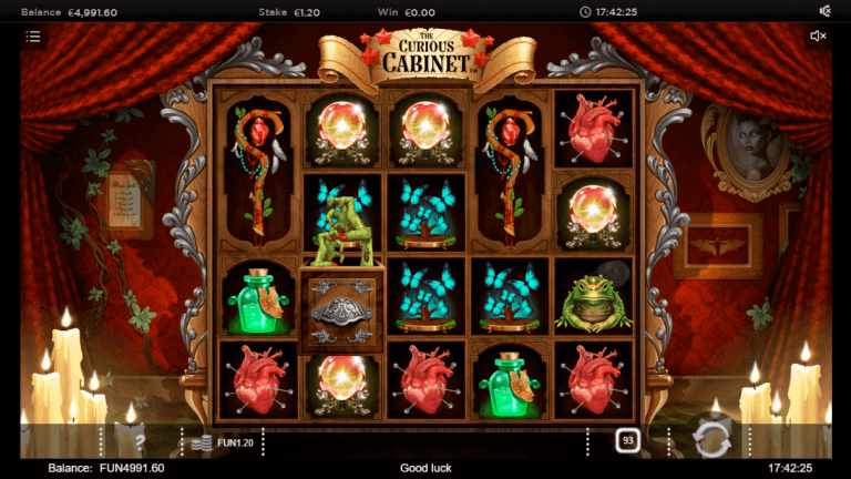 The Curious Cabinet Gratis Spins