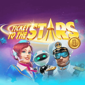 Ticket To The Stars logo achtergrond
