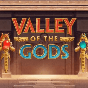 Valley Of The Gods logo achtergrond