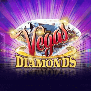 Vegas Diamonds logo achtergrond