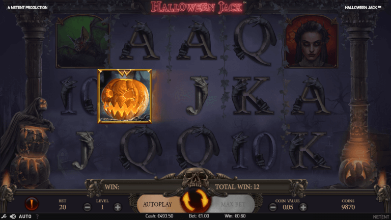 Halloween Jack Gratis Spins