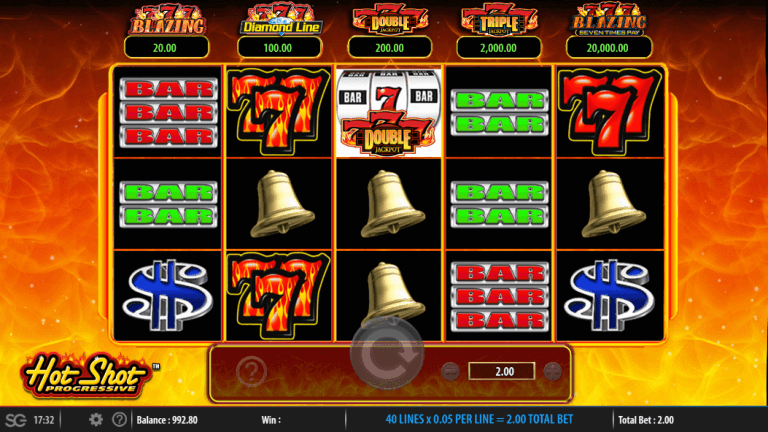 Hot Shot Progressive Bonus