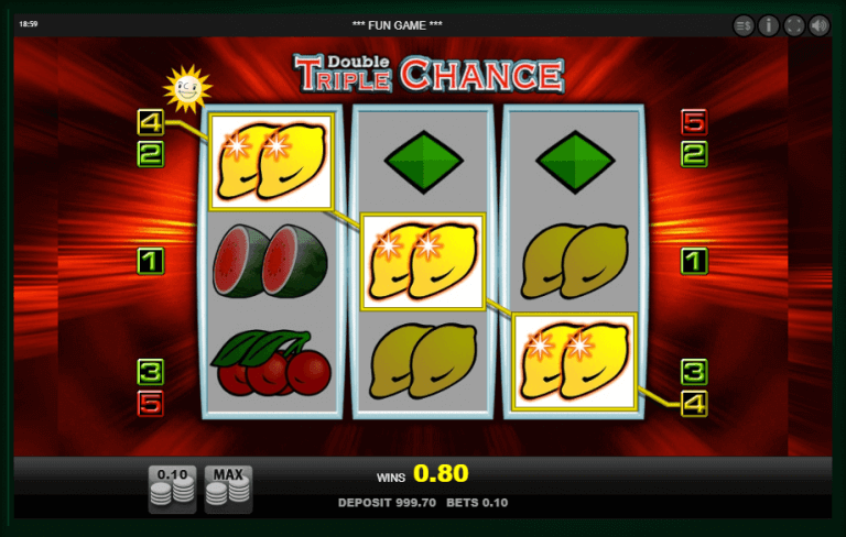 Double Triple Chance Bonus