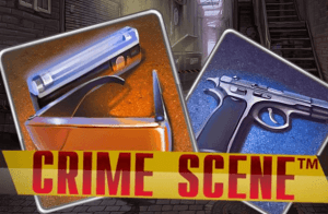 Crime Scene logo achtergrond