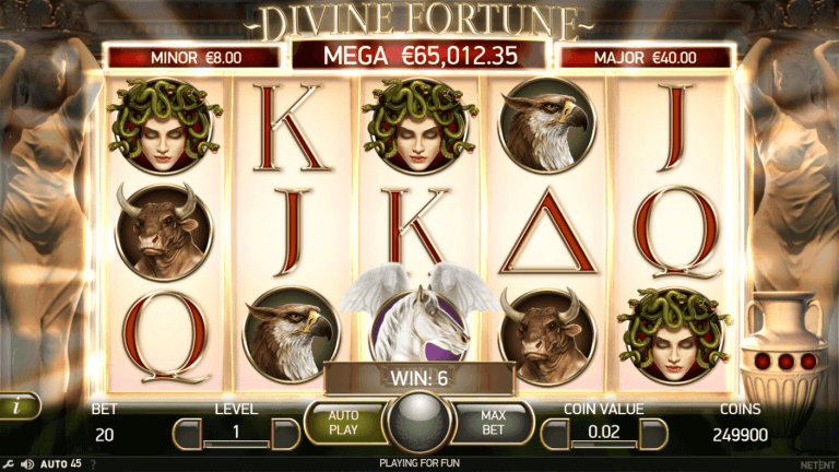 Divine Fortune Gratis Spins