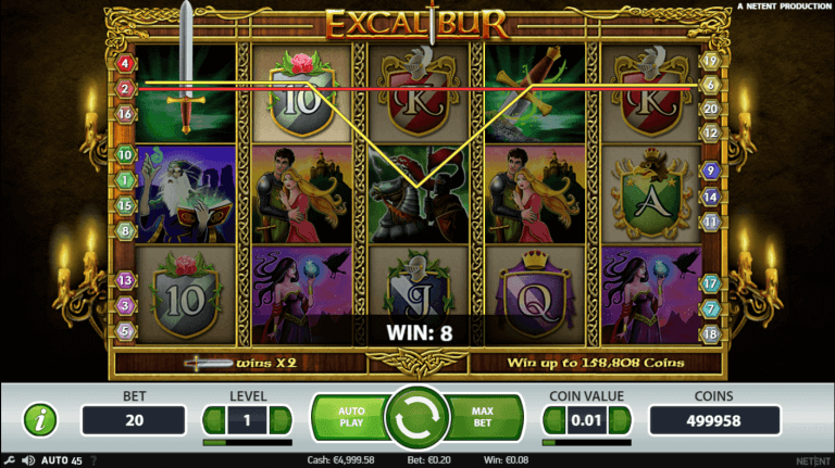 Excalibur Bonus