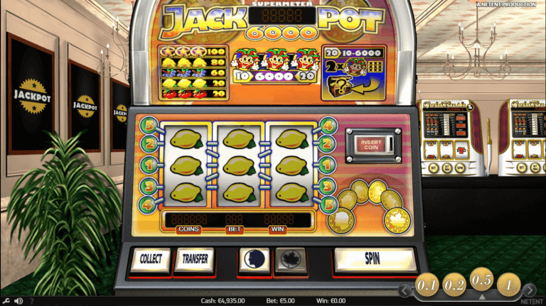 Jackpot 6000 Bonus