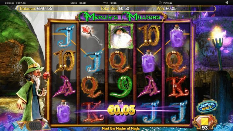 Merlin’s Millions Gratis Spins