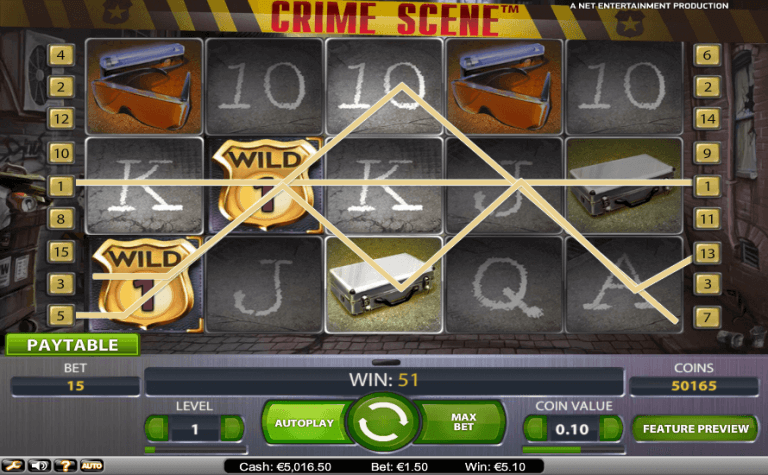 Crime Scene Bonus