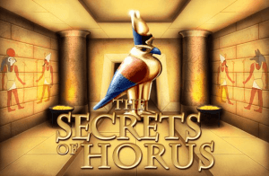 Secret Of Horus logo achtergrond