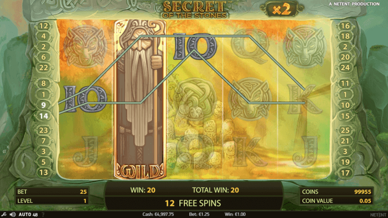 Secret Of The Stones Bonus