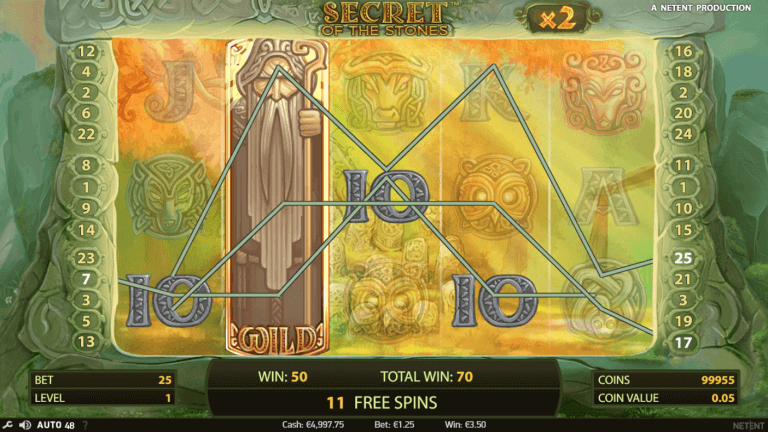 Secret Of The Stones Gratis Spins