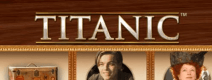 Titanic logo achtergrond