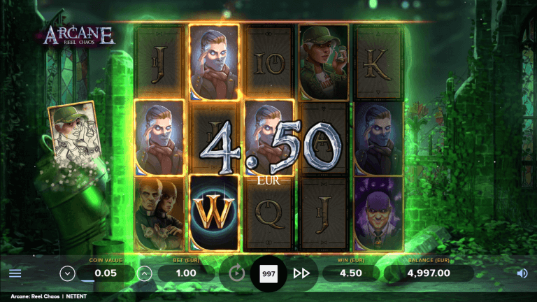 Arcane: Reel Chaos Bonus
