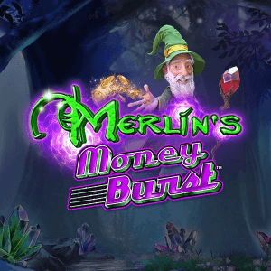 Merlin’s Money Burst logo achtergrond