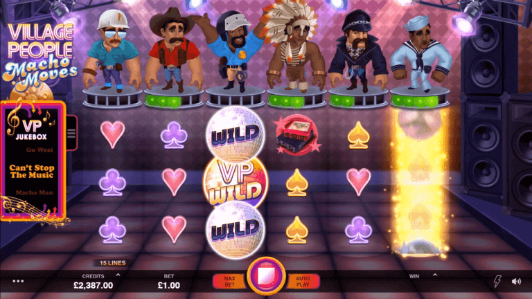 Village People Macho Moves Gratis Spins