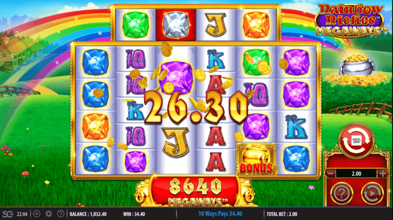 Rainbow Riches Megaways Gratis Spins