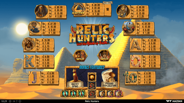 Relic Hunters Gratis Spins