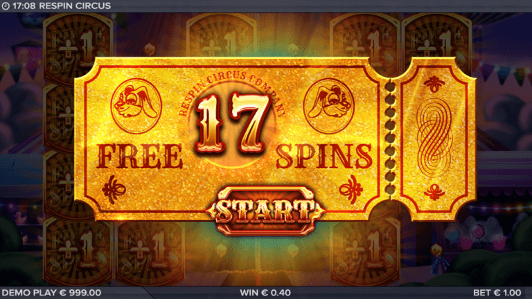 Respin Circus Gratis Spins