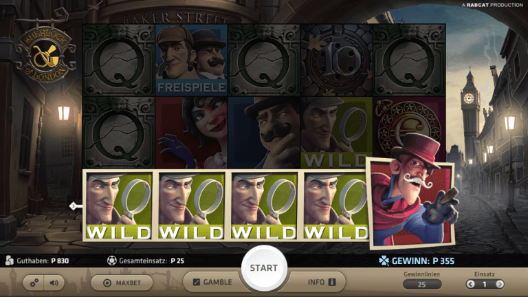 Sherlock Of London Bonus