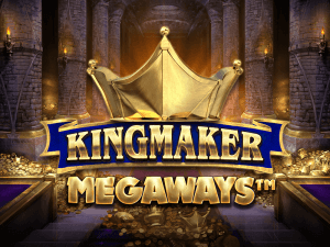 Kingmaker Megaways logo achtergrond