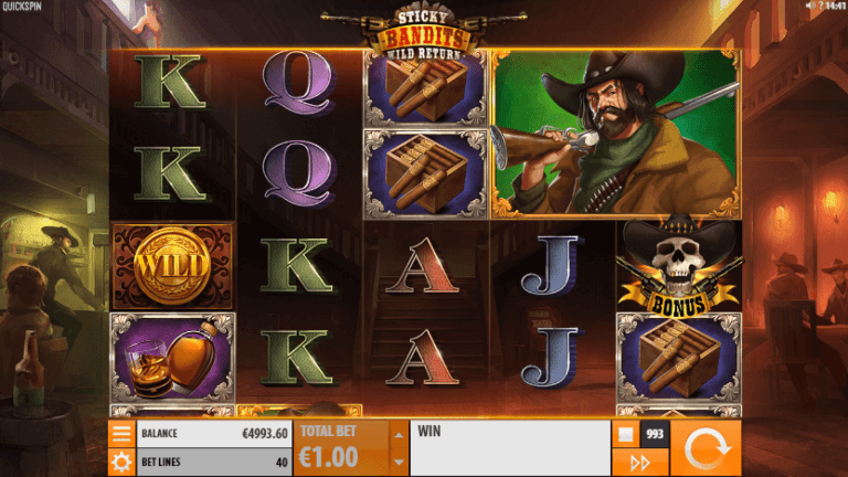 Sticky Bandits: Wild Return Bonus