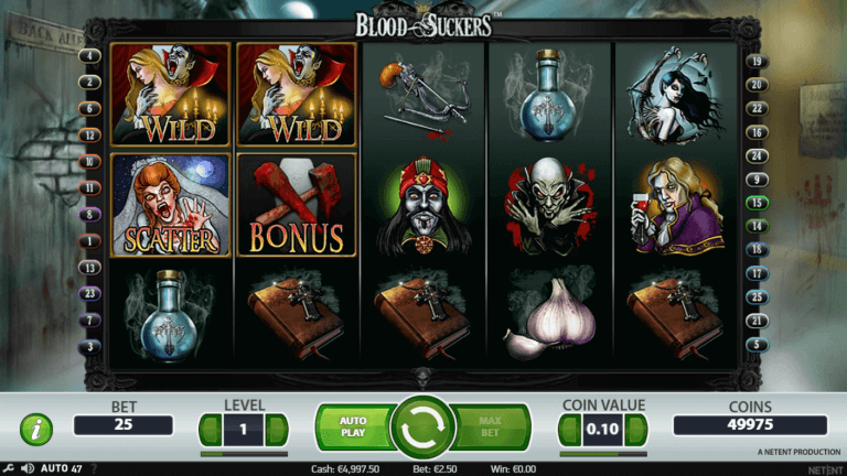 Blood Suckers Gratis Spins